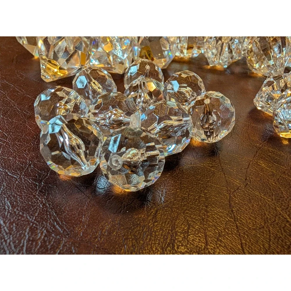 Pottery Barn Clear Decorative Multi Shape Size Holiday Sparkle Gems 10oz